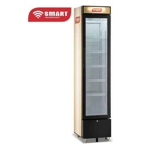 Partagez ce produit    Boutique Officielle Offre Anniversaire SMART TECHNOLOGY Refroidisseur Vertical Vitré 6 Tiroirs Smart 220L (STCDV-790)/Orange-Blanc- Garantie 12 Mois