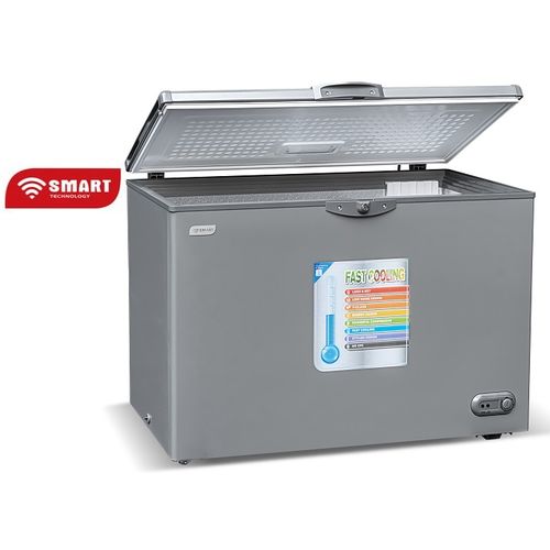 SMART TECHNOLOGY Congélateur Horizontal STCC-320 - 280 L - Gris - 12 Mois De Garantie