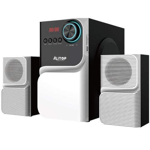 ALITOP Woofer SP-2501 Home Cinéma - Chaîne HI-FI - Noi